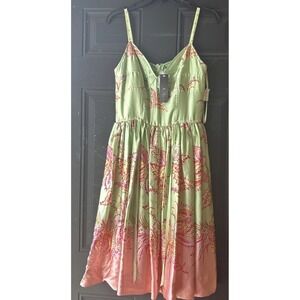 ECI NewYork 100% Silk Beaded Midi Slip Dress – Size 6 – NWT – Y2K  Sz 6